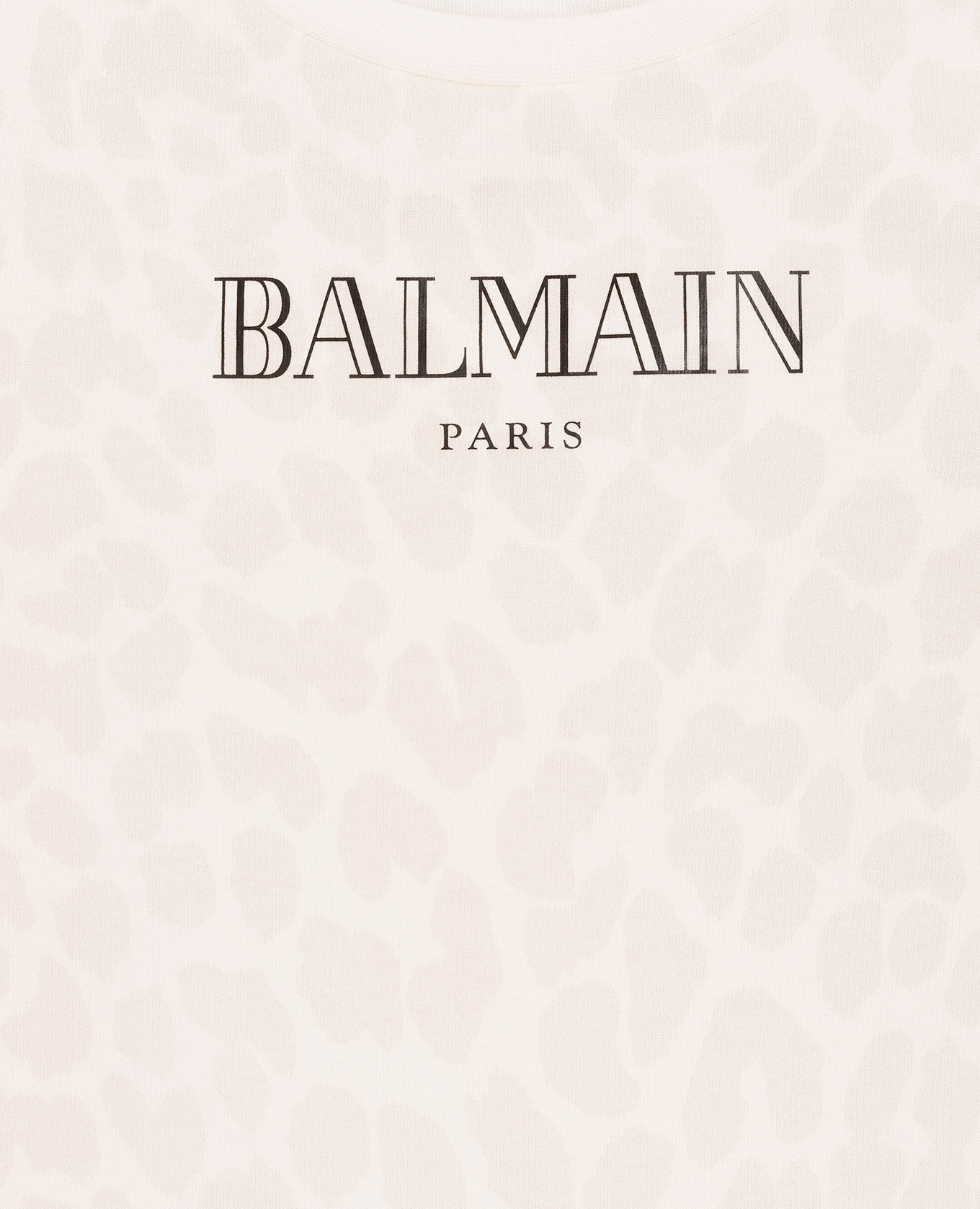 

Children's beige printed T-shirt Balmain
