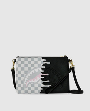 Sprayground Children's black Shadow Drip Crossover clutch bag 910B8919NSZ