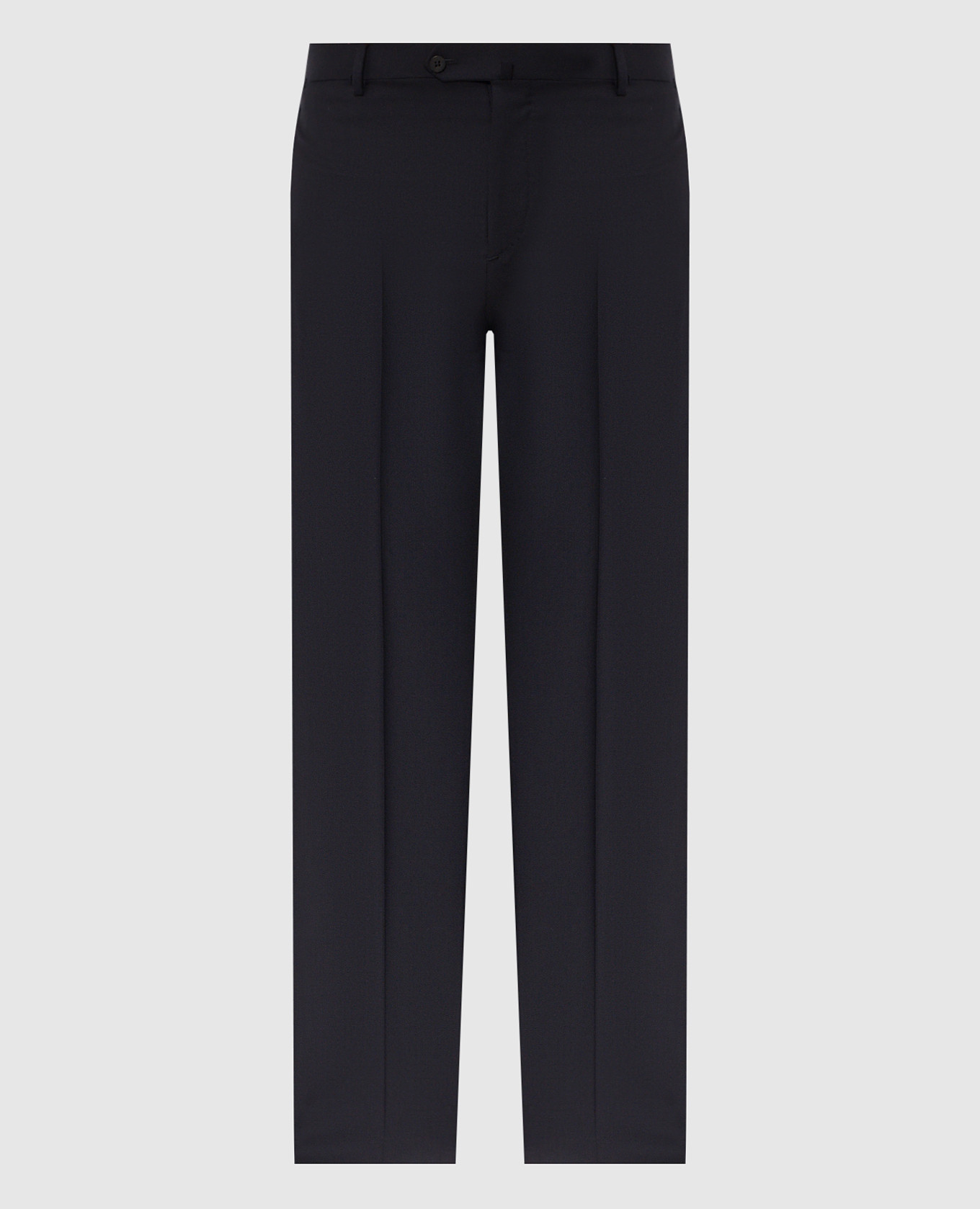 Blue wool pants