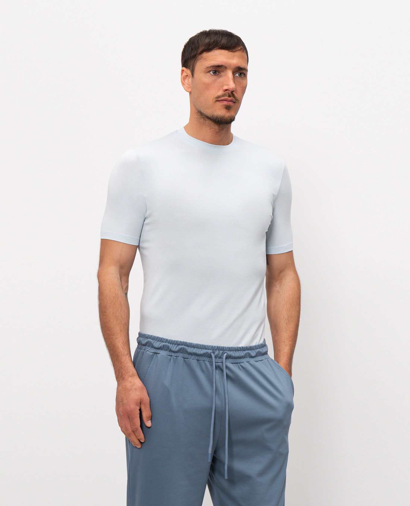 

Pureness blue t-shirt Zimmerli, Light blue