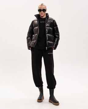 Moncler Black sweatshirt with logo L20938G0001489AZY