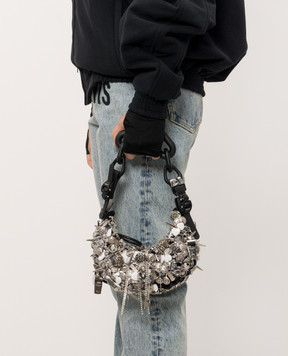 Innerraum HM0 hobo bag with applique HM0SLMXGIPS