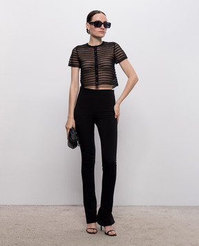 Simkhai Black openwork cardigan 4266055K