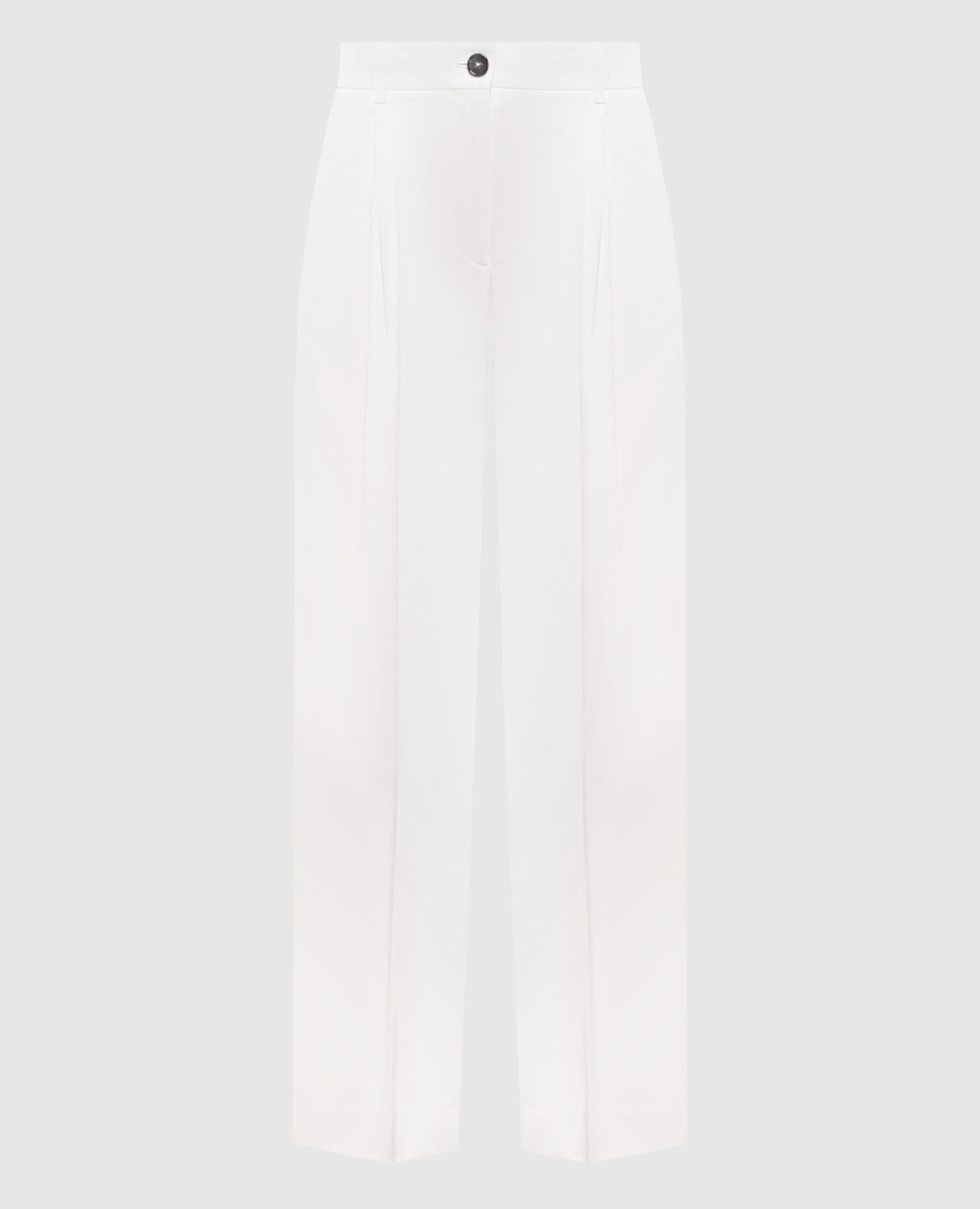 White cotton pants