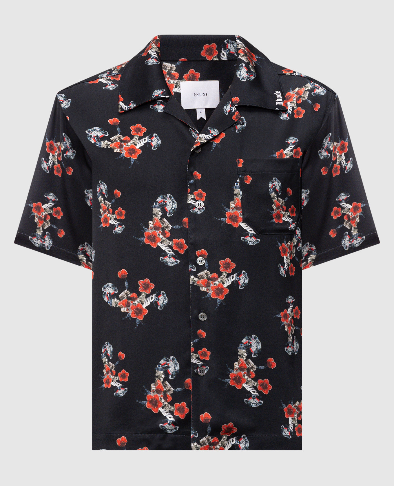 

Black shirt with print Rhude