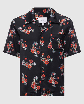 Rhude Black shirt with print RHSS26SR04358