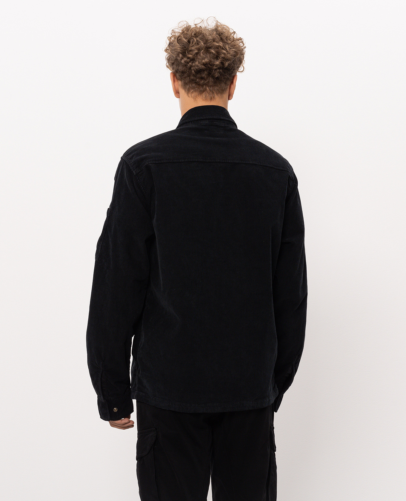 Black corduroy jacket C.P. Company 4