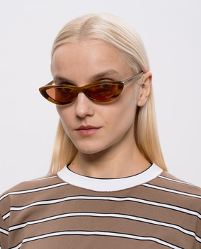 Alexander McQueen Brown sunglasses 852625J0749