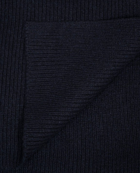 Cashmere&Whiskey Blue cashmere scarf AU1901305341MI