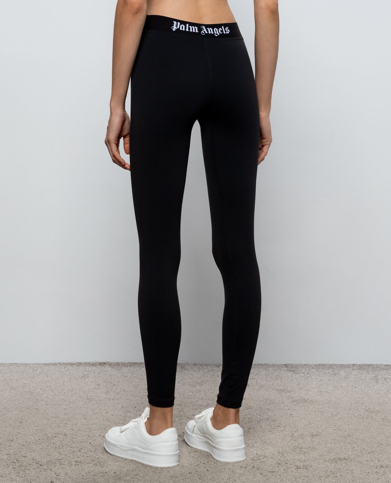 Black leggings with logo Palm Angels 4