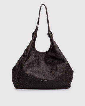 Gianni Chiarini Dua brown leather tote bag BS12670STEMU