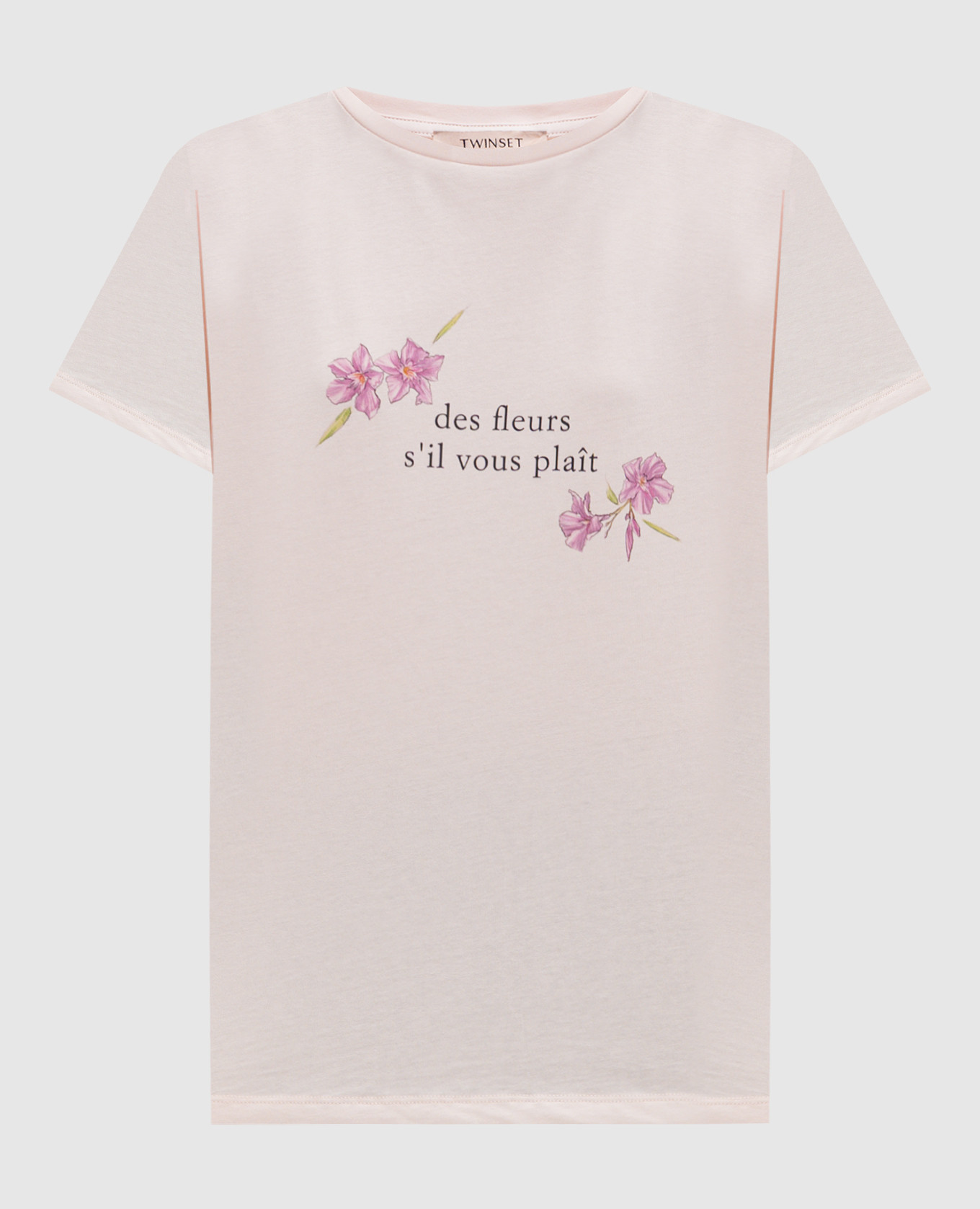 Pink T-shirt with print