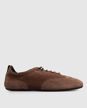 Max Mara Brown suede sneakers ASTECCA MXASTECCA