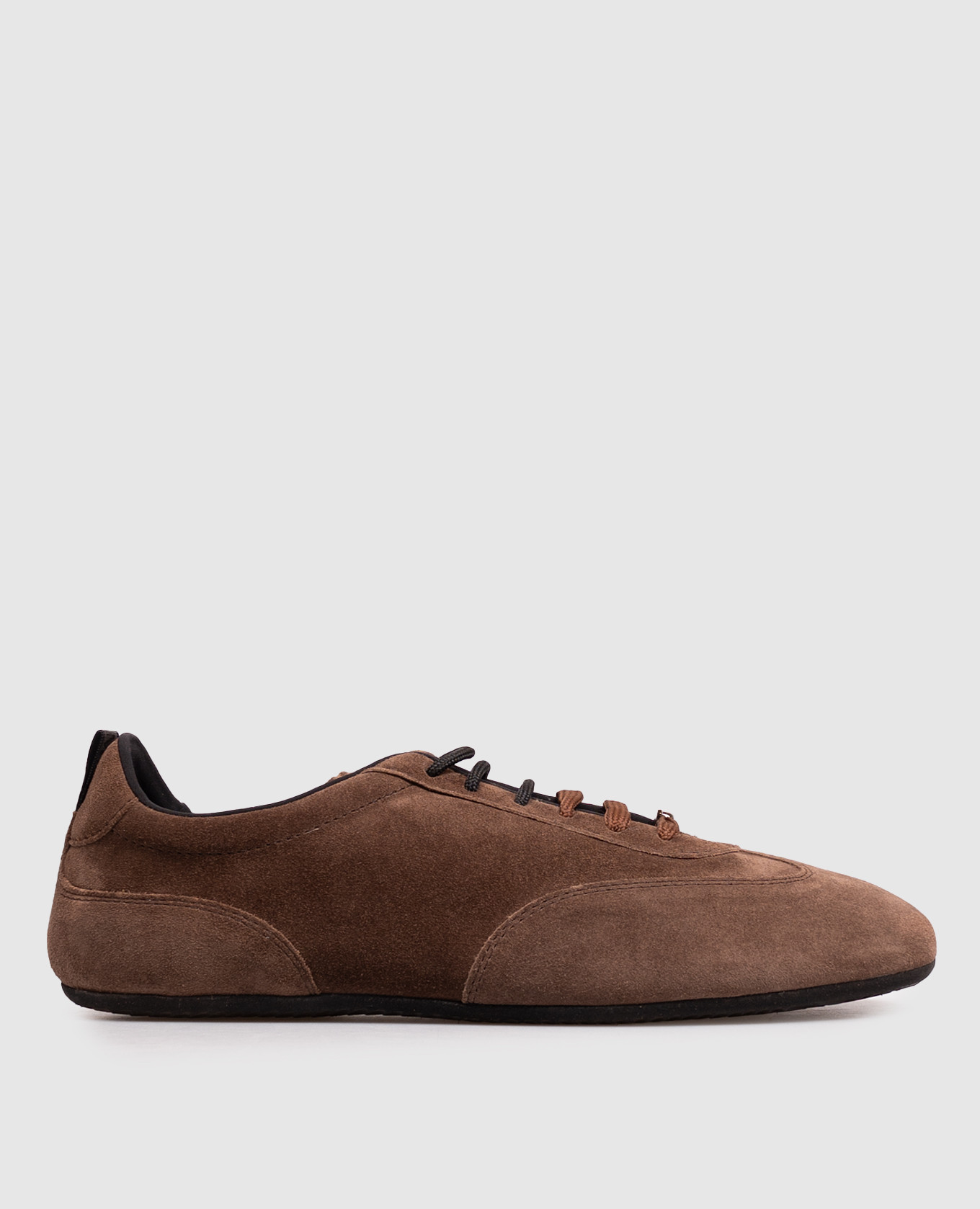 Brown suede sneakers ASTECCA