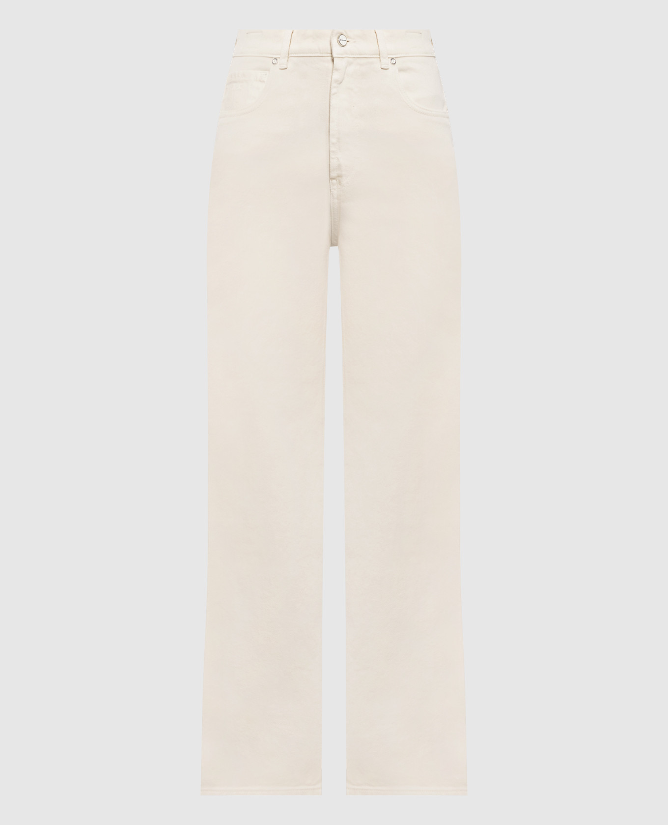 

Ivory jeans Kiton, Beige