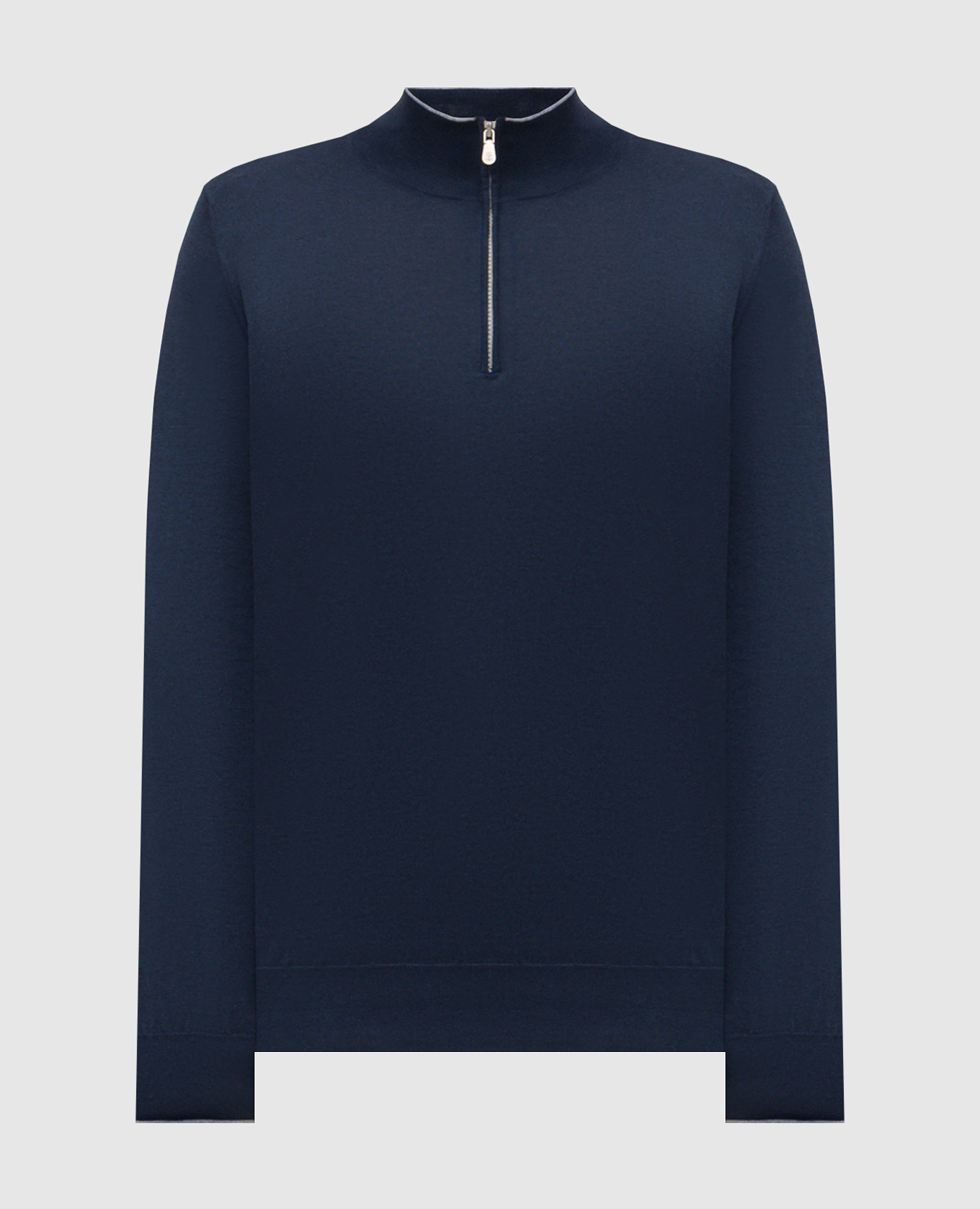 Blue cashmere sweater