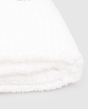 L'appartement White Texture Terry Towel TEXTURECOTTONBATHSHEET
