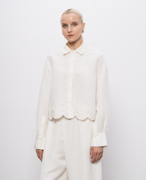 Simkhai Ivory linen shirt 3262165L