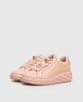 Jimmy Choo Beige Diamond Light Maxi F sneakers DIAMONDLIGHTMAXIFZGT