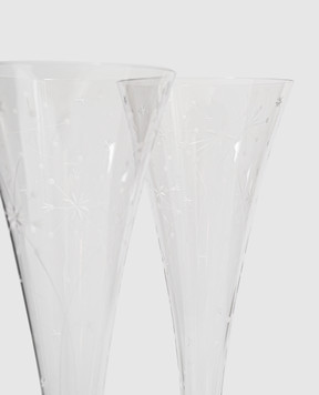 Artel Fireworks Crystal Sparkling Wine Glass Set G526FIW1XX