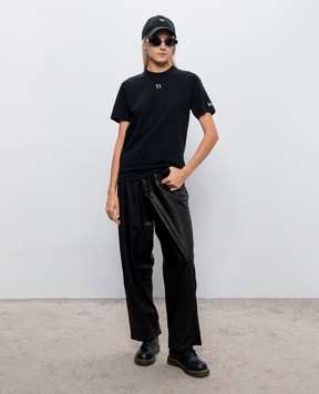 Y`S Yamamoto Black T-shirt YVT30950