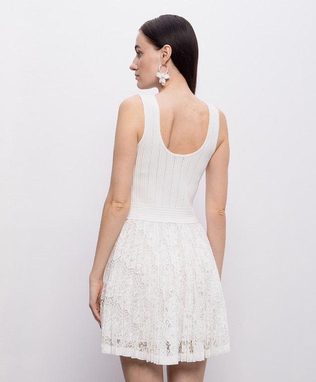 boden white dress Anna Linen Tiered Midi Dress-White, Multi Embroidery
