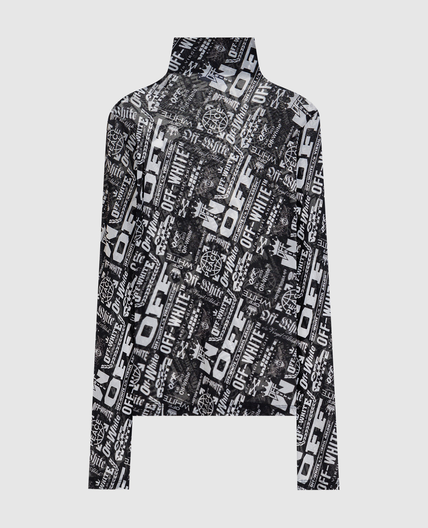 

Black Mulilogo top Off-White