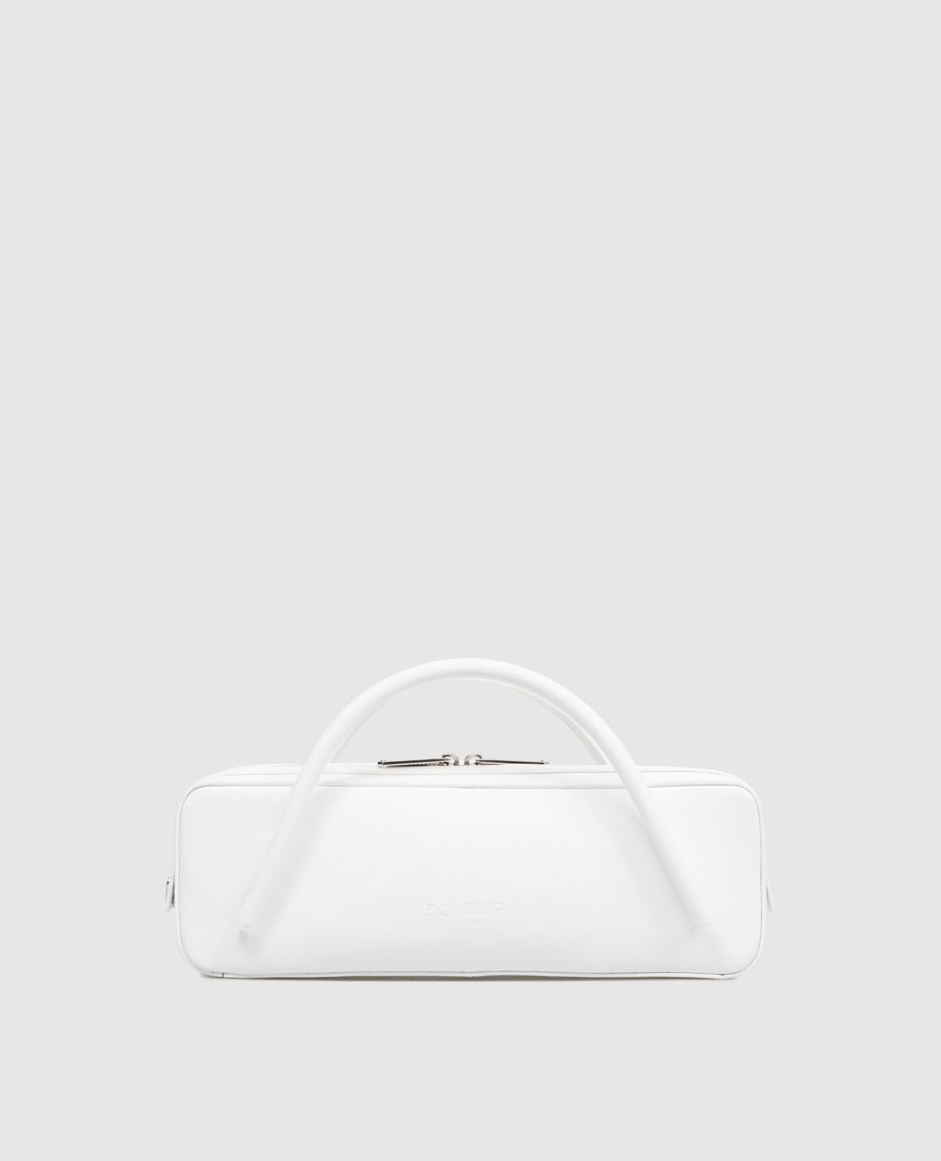 

White leather baguette bag Dondup