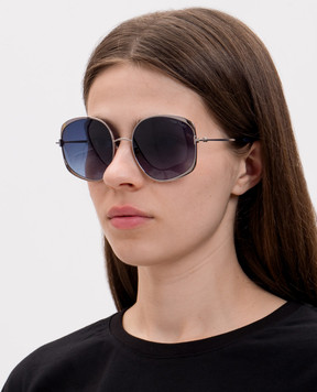 Tom Ford ABBEY silver sunglasses FT1349