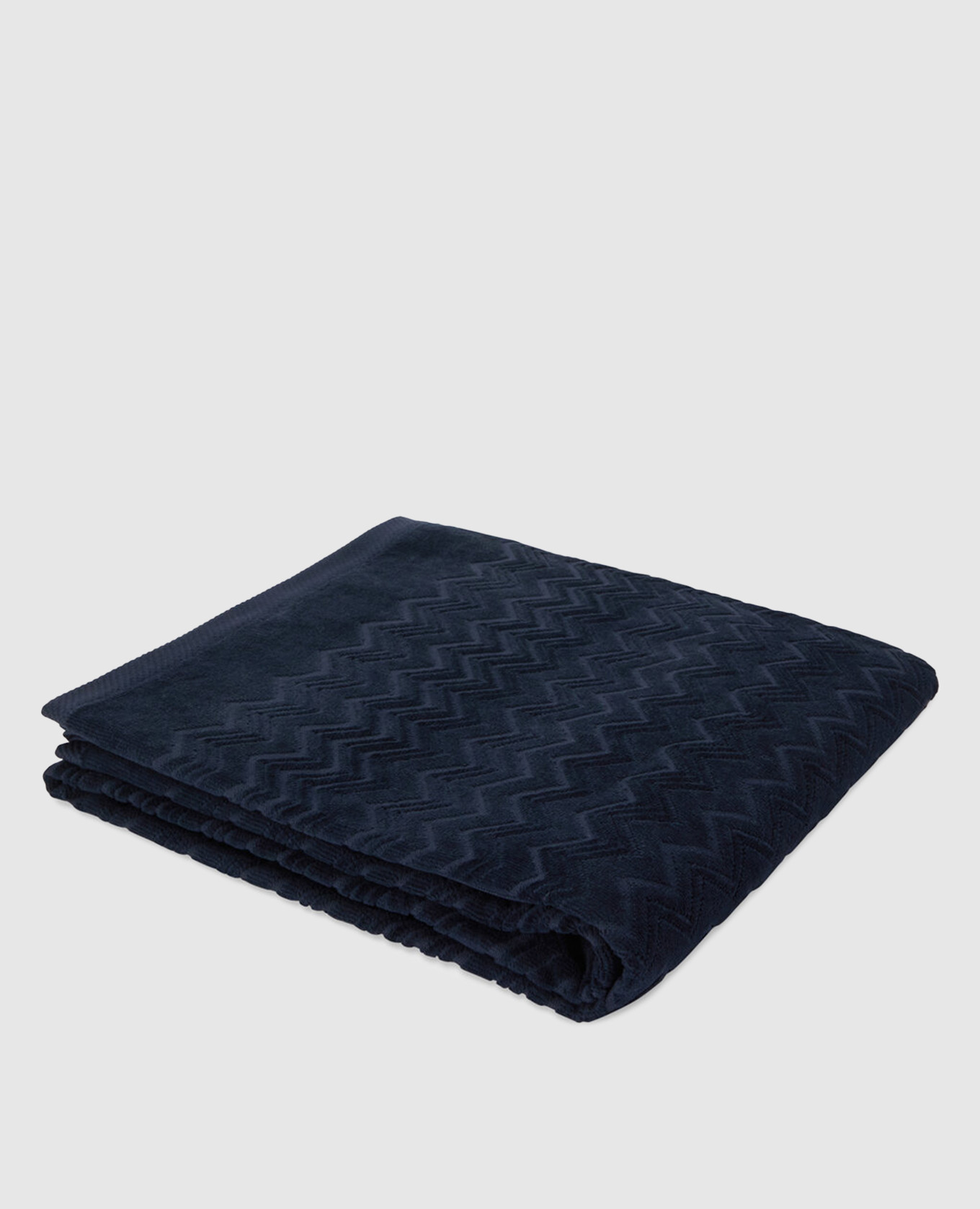 

Blue Chalk Terry Towel with Pattern Missoni Home