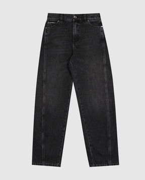 Dolce&Gabbana Children's black jeans L53F07LDE1726