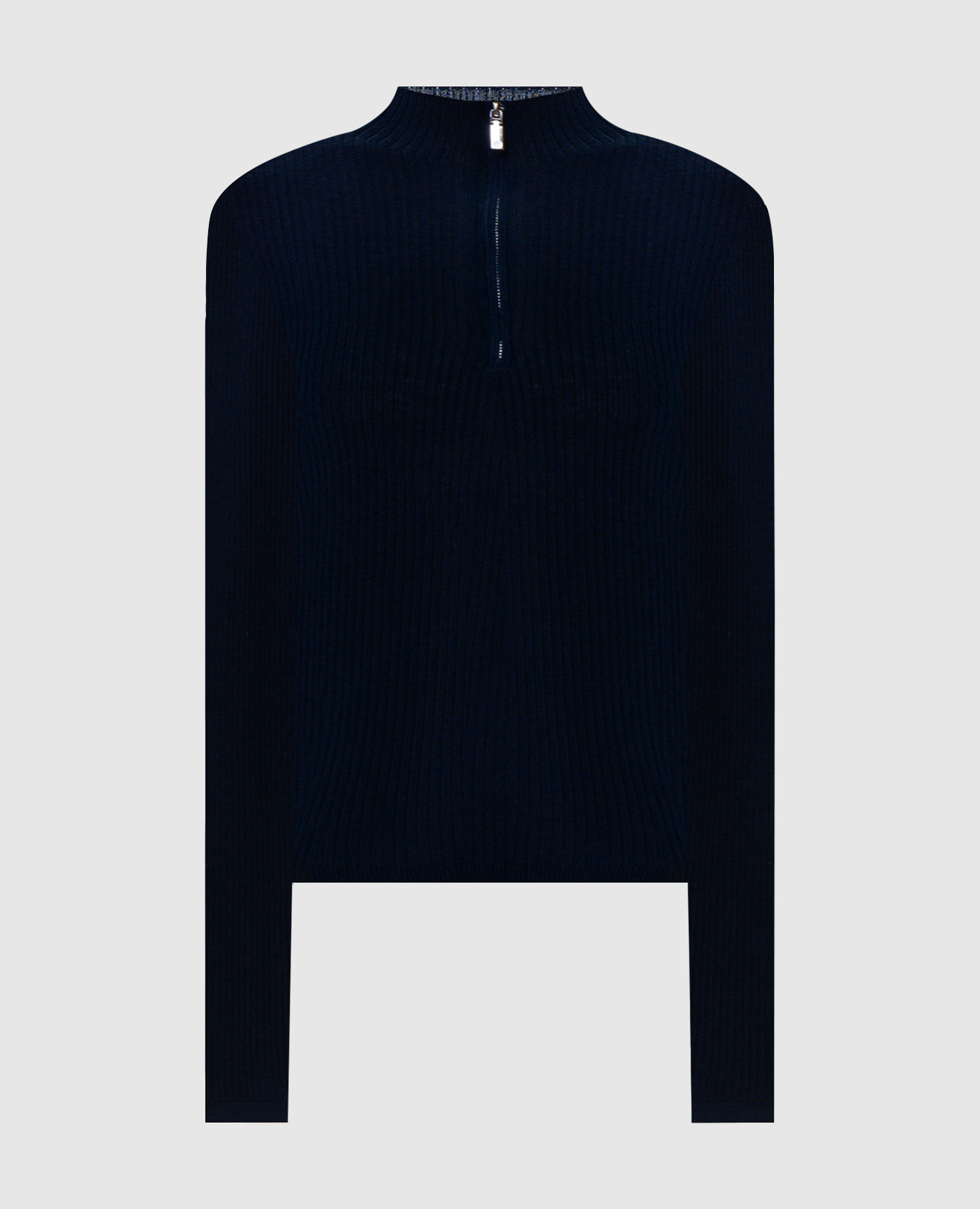 

Blue wool jumper with logo Max & Co