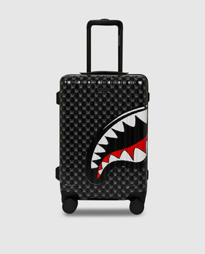 Sprayground Children's black suitcase SHINOBI SHARKS IN PARIS CARRY-ON LUGGAGE 910CL328NSZ