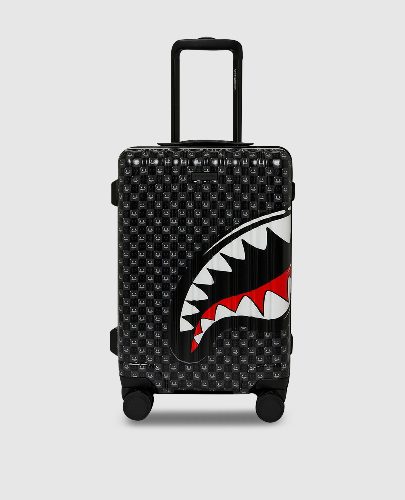 Children's black suitcase SHINOBI SHARKS IN PARIS CARRY-ON LUGGAGE Sprayground