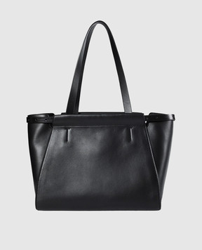 Ann Demeulemeester Endre black leather tote bag B0013897LT189