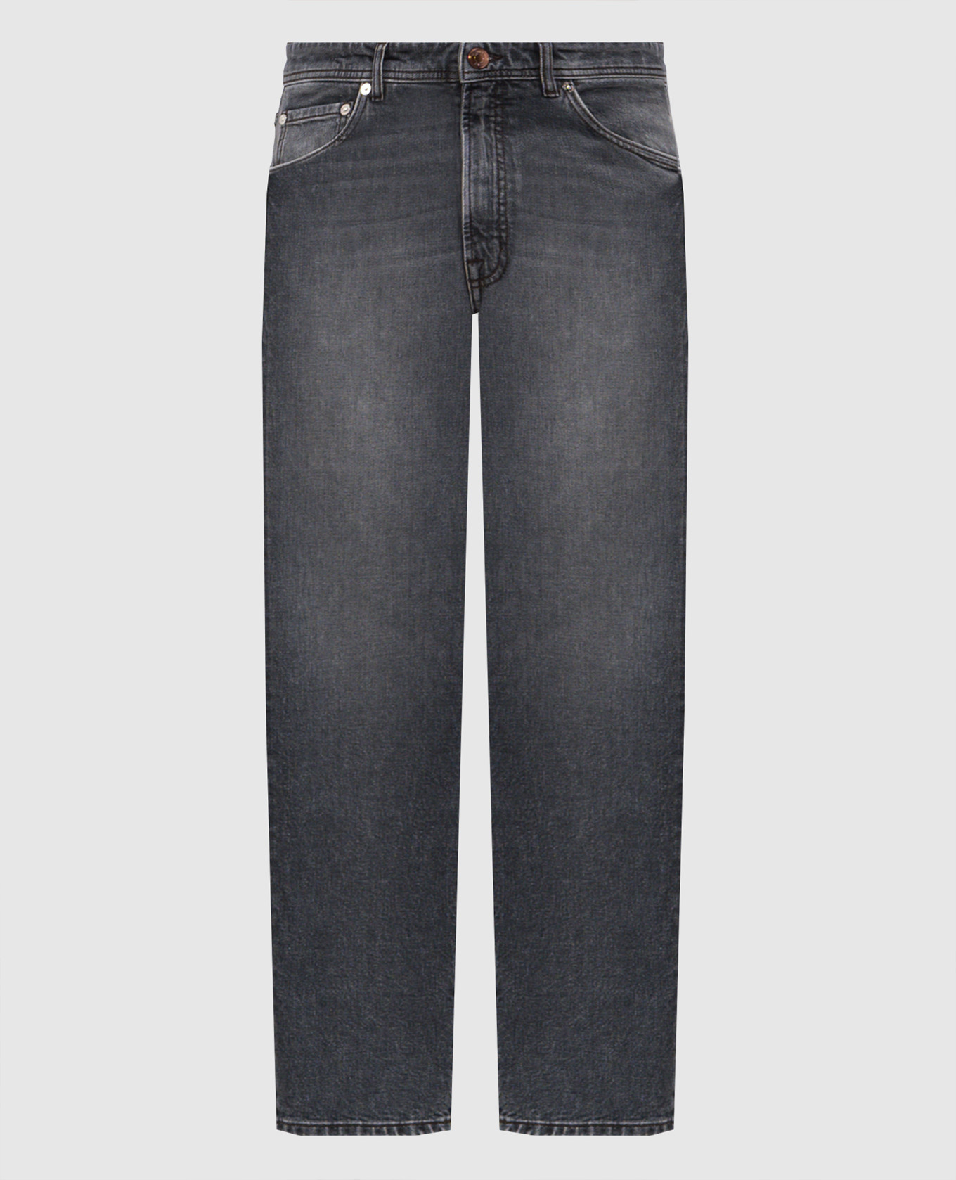 

Gray jeans with a worn effect Peserico, Grey
