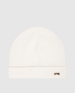 Herno Ivory cashmere hat BER00085D71047