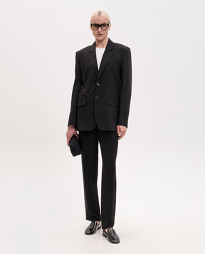 Ami Paris Black wool jacket FBV763WV0194