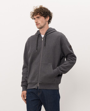 Peserico Grey insulated sports jacket R57009J0DK00088