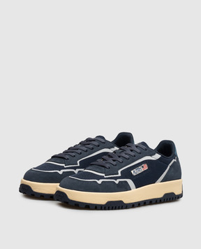 AUTRY Blue Wildpace combination sneakers LDLMAK12