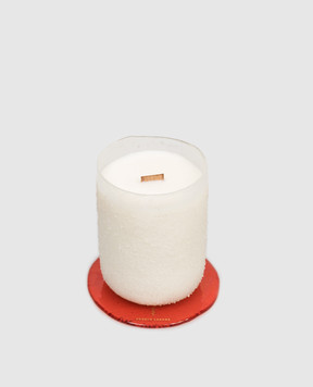 Angela Lagana Massage candle in a glass candlestick with a stand LUCEFLUIDASCENTEDCANDL