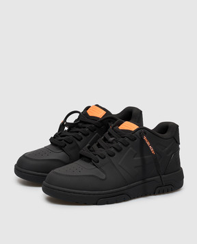 Off-White Out of Office Molded Black Sneakers OF06203001