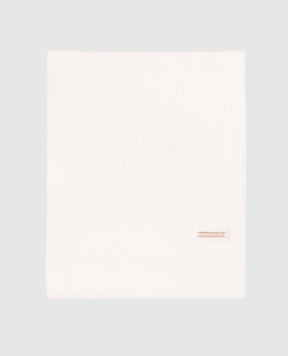 Stefano Ricci Ivory cashmere scarf K202022SCIF26391
