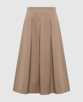 Peserico Beige midi skirt A0553701979