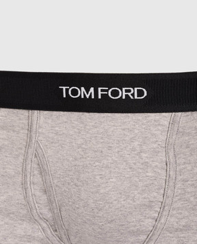Tom Ford Grey melange boxer briefs T4LC31040