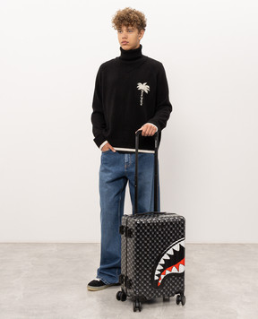 Sprayground Children's black suitcase SHINOBI SHARKS IN PARIS CARRY-ON LUGGAGE 910CL328NSZ