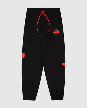 Sprayground Children's black joggers Touch of Red SPY1507GBLK