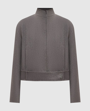 Loulou de Saison FAES gray wool jacket FAES