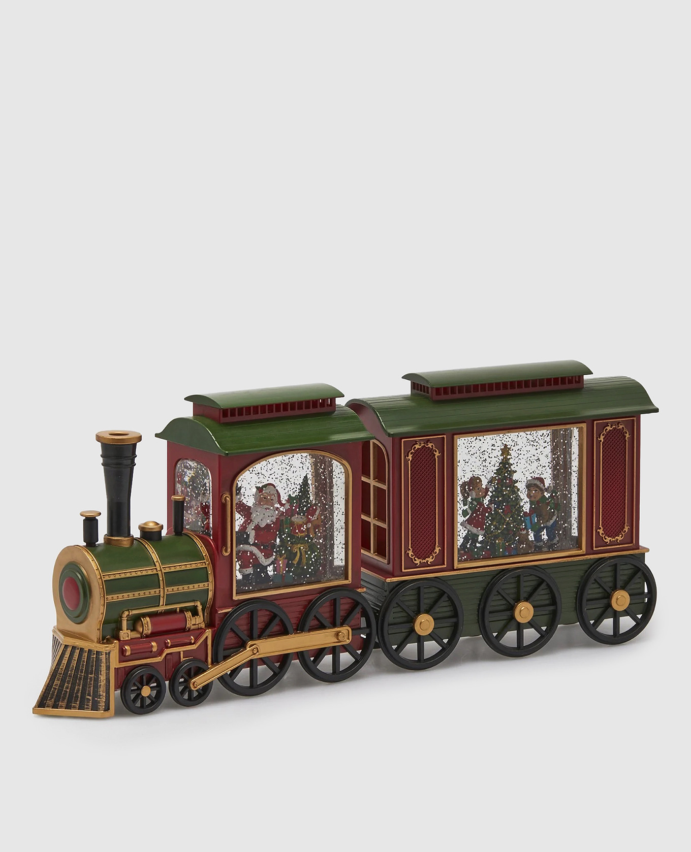 

Decorative Christmas ball in the shape of a train EDG, Red