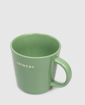 Vondels Green ceramic Grinchy tea cup 9241000091037